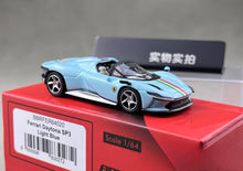 Load image into Gallery viewer, BBR 1:64 Light Blue Daytona SP3 Convertible Sports Model Diecast Metal Car New Collection

