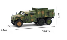 Load image into Gallery viewer, XCARTOYS 1:64 Dongfeng DF Military Warriors ORV APC Model Toy Metal Car
