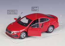 Load image into Gallery viewer, WELLY 1:36 Red Octavia Sedan Sports Model Diecast Toy Metal Car BN
