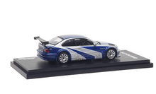 Load image into Gallery viewer, AR 1:64 Silver Blue NFS M3 GTR E46 Coupe Sports Model Diecast Metal Car BN
