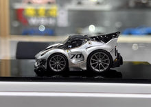 Load image into Gallery viewer, KR 1:64 Silver Fxxk EVO Q Cute Sports Model Diecast Resin Car New Collection
