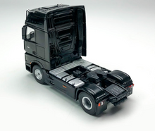 Load image into Gallery viewer, TM 1:64 Black Benz Actros Tractor Container Truck Model Diecast Metal Car New
