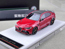 Load image into Gallery viewer, MH 1:64 Red Giulia GTA Racing Sports Model Diecast Resin Car New Collection
