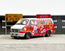 Load image into Gallery viewer, Tarmac 1:64 Kitty Dodge Van Food Truck Sports Model Diecast Metal Car New Collection
