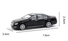Load image into Gallery viewer, XCARTOYS 1:64 Black HQ Hongqi H7 Sedan Model Toy Metal Car NIP
