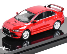 Load image into Gallery viewer, Hobby Japan 1:64 Red JDM Lancer EVO X 10 Sports Model Diecast Metal Car New Collection
