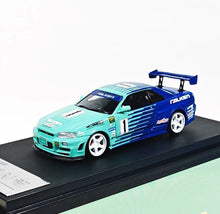 Load image into Gallery viewer, FS 1:64 Fast Speed Skyline GTR R34 Falken #1 Sport Model Diecast Metal Car New Collection

