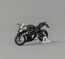 Load image into Gallery viewer, CM 1:64 Black S1000RR Hot Lady Figure Sports Model Diecast Metal Motorcycle
