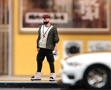 Load image into Gallery viewer, 1:64 Painted Figure Model Miniature Resin Diorama Toy Sand Street Trendy Man
