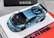 Load image into Gallery viewer, 1:64 Ice Blue LP610 Huracan GT Sports Model Diecast Resin Car New Collection
