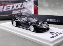 Load image into Gallery viewer, SR 1:64 Black 911 GT3 R Racing Sports Model Diecast Metal Car New Collection
