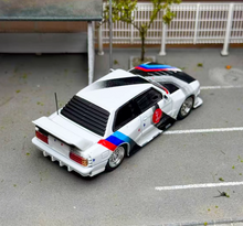Load image into Gallery viewer, SW 1:64 White M3 E30 LTO Coupe Widebody Sport Model Diecast Metal Car New Collection
