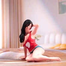 Load image into Gallery viewer, 1:64 Painted Figure Model Miniature Resin Diorama Sand Sexy Laying Lady Woman

