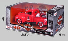 Load image into Gallery viewer, Maisto 1:24 1936 EL Knucklehead 1948 F1 Pickup Truck Motorcycle Model Metal
