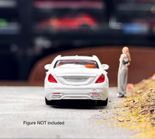 Load image into Gallery viewer, King 1:64 White S65 AMG W222 Sedan Sports Model Diecast Metal Car New Collection
