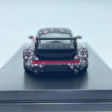 Load image into Gallery viewer, MC 1:64 Black Pink Sakura RWB 964 Widebody Sports Model Diecast Metal Car New Collection
