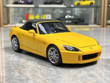 Load image into Gallery viewer, MH 1:18 Yellow JDM S2000 AP2 Sports F22C Engine Model Diecast Metal Car New Collect
