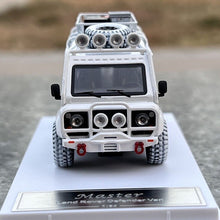 Load image into Gallery viewer, Master 1:64 White Defender SUV Van Camper Sport Model Diecast Metal Car
