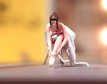 Load image into Gallery viewer, 1:64 Painted Figure Model Miniature Resin Diorama Toy Sand Ballet Girl Lady
