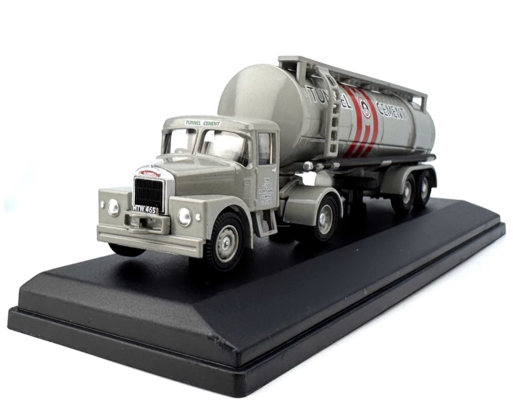 1:76 Scammell Tunnel Cement Tanker Truck Model Diecast Metal Car New Collection