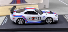Load image into Gallery viewer, TM 1:64 JDM White Supra A80Z #23 Racing Sports Model Diecast Metal Car New
