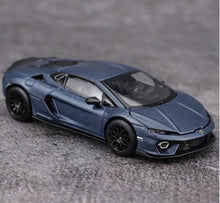 Load image into Gallery viewer, TH 1:64 Matte Blue Temerario Sports Model Diecast Metal Car New Collection
