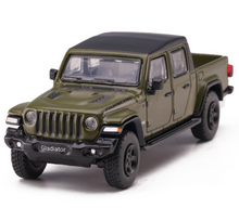 Load image into Gallery viewer, JKM 1:64 Green Jeep Gladiator Pick Up Truck 4x4 2020 SUV Model Toy Metal Car
