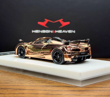 Load image into Gallery viewer, HH 1:64 Plating Copper Huayra Tricolore Convertible Model Diecast Metal Car
