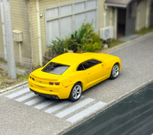 Load image into Gallery viewer, GOC 1:64 Yellow Camaro Coupe SS Sports Model Diecast Metal Car New Collection
