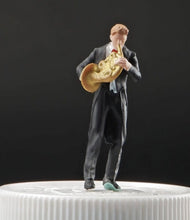 Load image into Gallery viewer, 1:64 Painted Figure Mini Model Miniature Resin Diorama Sand Saxophone Horn Man New Collection
