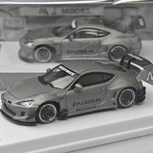 Load image into Gallery viewer, MJ 1:64 Gray GT 86 V3 Pandem Coupe Sports Model Diecast Metal Car New Collection
