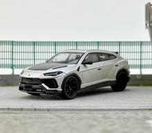 Load image into Gallery viewer, MINIGT 1:64 Silver Urus Performante SUV Sports Model Diecast Metal Car New Collection
