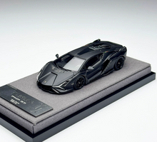Load image into Gallery viewer, Deepmaker 1:64 Matte Black Sian FKP 37 Sports Model Diecast Resin Car New Collection
