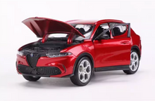 Load image into Gallery viewer, Bburago 1:24 Alfa Romeo Tonale SUV Sports Model Diecast Metal Car New Collection
