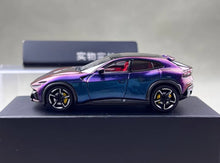 Load image into Gallery viewer, Funny 1:64 Purple Purosanguee FUV Sports Model Diecast Metal Car New Collection
