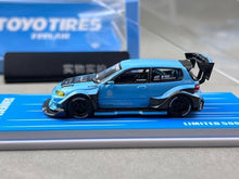 Load image into Gallery viewer, TPC 1:64 Blue Civic EG6 Widebody Sports Model Diecast Metal Car Box New Collection
