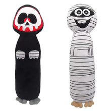 Load image into Gallery viewer, Dog Squeaky Toys Mummy Shape Chew Puppy Fluffy Toy Teeth Grinding Durable Pet
