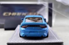 Load image into Gallery viewer, Elite 1:64 Blue Charger SRT Engine Sedan Sports Model Diecast Metal Car New Collection
