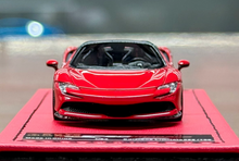 Load image into Gallery viewer, ART 1:64 Red SF90 Stradale Convertible Sports Model Diecast Resin Car New Collection
