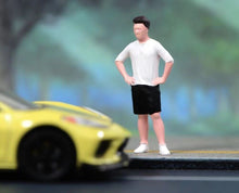 Load image into Gallery viewer, 1:64 Painted Figure Model Miniature Resin Diorama Sand Man Standing Casual Suit New Collection
