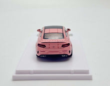 Load image into Gallery viewer, Howie 1:64 Pink Pig C63s Coupe Sports Model Diecast Metal Car New Collection
