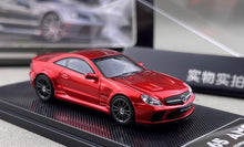 Load image into Gallery viewer, GUM 1:64 Red SL65 AMG R230 Coupe Sports Model Diecast Metal Car New Collection
