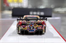 Load image into Gallery viewer, 1:64 Sunflower 458 GT LB Racing Sports Model Diecast Resin Car BN
