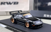 Load image into Gallery viewer, TM 1:64 Black RWB 964 Classic Sports Model Diecast Metal Car New Collection
