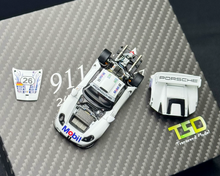 Load image into Gallery viewer, Transcend 1:64 White 911 GT1 1997 24h #26 Sports Model Diecast Metal Car New Collection
