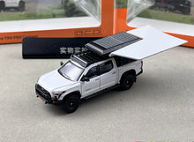 Load image into Gallery viewer, GCD 1:64 White 4 Runner Tundra Pickup Camper Model Diecast Metal Car New Collection
