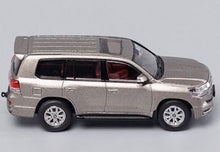 Load image into Gallery viewer, GCD 1:64 Grey Toyota Land Cruser LC200 SUV Model Toy Diecast Metal Car Display Box
