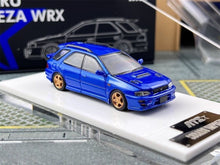 Load image into Gallery viewer, ATS 1:64 Blue IMPREZA WRX STI GC Wagon Sport Open Model Diecast Metal Car New Collection
