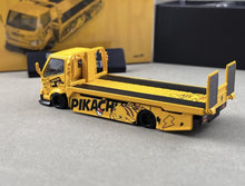 Load image into Gallery viewer, CC 1:64 Yellow H300 Tow Flatbed Trailer Truck Model Diecast Metal Car New Collection
