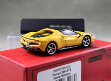 Load image into Gallery viewer, BBR 1:64 Yellow 296 GTB Hard Top Racing Sports Model Diecast Metal Car New Collection
